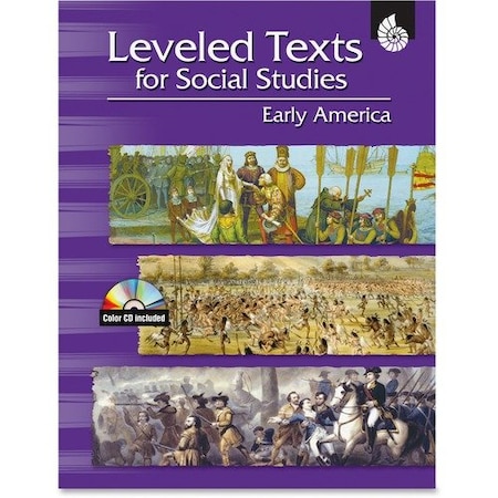 Shell Education Teacher Created Materials Leveled Texts, w/CD, Social Studies, Early America, Grade 4-12 SHL50081